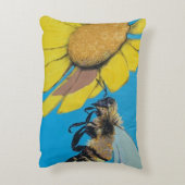 ガーデン絵を描ダンス アクセントクッション (裏面(縦))