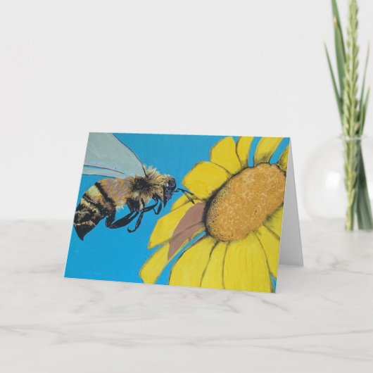 ガーデン絵を描ダンス サンキューカード (正面)