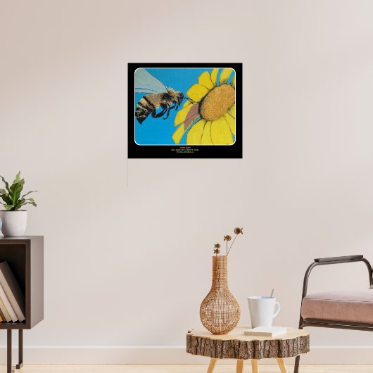 ガーデン絵を描ダンス ポスター (リビング3)