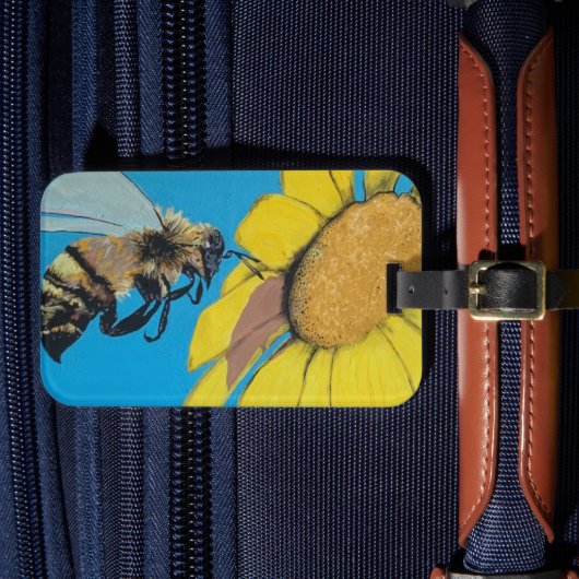 ガーデン絵を描ダンス ラゲッジタグ (正面インサイチュ4)