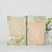 ガーデン緑のコラージュのジャーナルページ (スタンド正面)