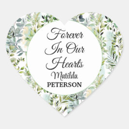 ガーデン緑離れの葬儀 ハートシール