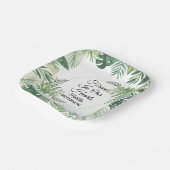 ガーデン緑離れの葬儀 ペーパープレート (傾斜あり)