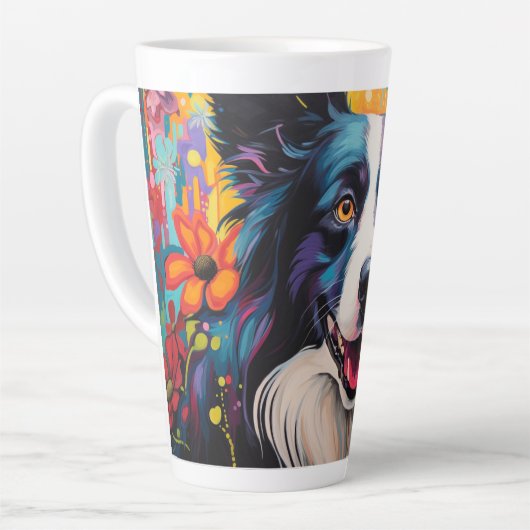 ガーデン縁どラテマグの漫画のコリー カフェラテマグ (左アングル)