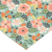 ガーデン花柄 テーブルクロス (アングル)