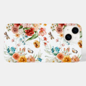 ガーデン花柄 Case-Mate iPhoneケース (裏面 (横))