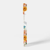 ガーデン花柄 iPhoneケース (左側面)