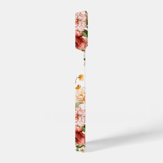 ガーデン花柄 iPhoneケース (右側面)