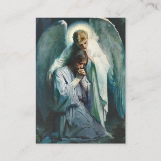 ガーデン葬儀の祈りの言葉カード プレイスカード (正面)