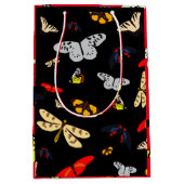 ガーデン蝶 ミディアムペーパーバッグ (正面)