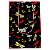 ガーデン蝶 ミディアムペーパーバッグ (裏面)