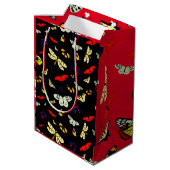 ガーデン蝶 ミディアムペーパーバッグ (裏面アングル)