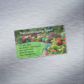 ガーデン造園サービス マグネット名刺 (インサイチュ)