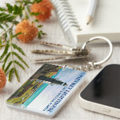 ガーデン鍵ライトハウスドライトルトゥガスフロリダ キーホルダー (正面右)