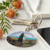 ガーデン鍵ライトハウスドライトルトゥガスFLキーチェーン キーホルダー (側面)