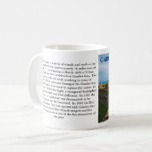 ガーデン鍵ライトハウス、ドライトルトゥガス、フロリダマグ コーヒーマグカップ (正面左)