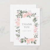 ガーデン開花サンキューカード サンキューカード (正面/裏面)