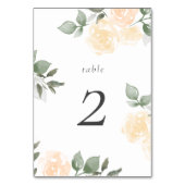 ガーデン開花テーブル番号 テーブルナンバー (裏面)