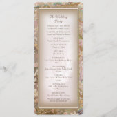 ガーデン開花結婚ズフラットプログラム プログラム (裏面)