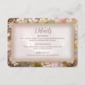 ガーデン開花結婚ズ エンクロージャーカード (正面)