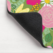 ガーデン開花_蝶マウスパッド マウスパッド (コーナー)