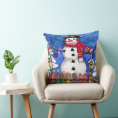 ガーデン雪だるま クッション (椅子)