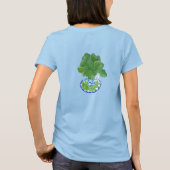 ガーデン食べ物を与えマイソウル Tシャツ (裏面)