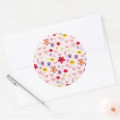 ガーデン魅力的紙プレート ラウンドシール (封筒)