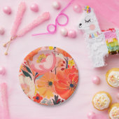 ガーデン鮮やかパーティー ペーパープレート (パーティー)