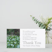 ガーデン5ロータス悔やみや弔慰サンキュー2 サンキューカード (スタンド正面)