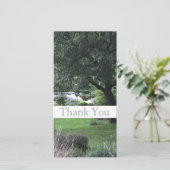 ガーデン6ツリーありがとうフォトカード1 サンキューカード (スタンド正面)