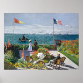 ガーデン・アットザインテ・アドレッセ，モネ ポスター (正面)