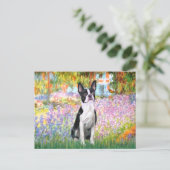 ガーデン・アット・ジバーニー – ボストンT ポストカード (スタンド正面)