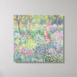 ガーデン・イン・ギヴェルニー・バイ・クロード・モネ キャンバスプリント<br><div class="desc">Claude Monet - Garden in Giverny.クロード絵画・モネのジヴェルニーの美しい印象主義の庭。</div>