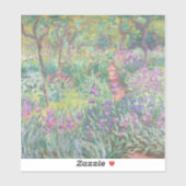 ガーデン・イン・ギヴェルニー・バイ・クロード・モネ シール (シート)