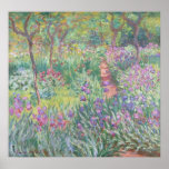 ガーデン・イン・ギヴェルニー・バイ・クロード・モネ ポスター<br><div class="desc">Claude Monet - Garden in Giverny.クロード絵画・モネのジヴェルニーの美しい印象主義の庭。</div>