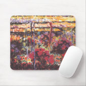 ガーデン・イン・ジヴェルニー – Claude Monet - c1900 マウスパッド (マウス)