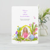 ガーデン・イースター・カードのバニー シーズンカード (スタンド正面)