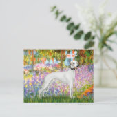 ガーデン – ウィペット11b ポストカード (スタンド正面)