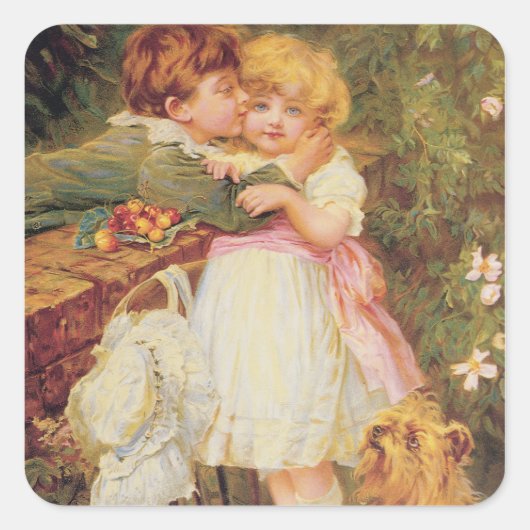 ガーデン・ウォールの上 スクエアシール (正面)