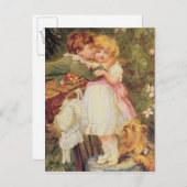 ガーデン・ウォールの上 ポストカード (正面/裏面)