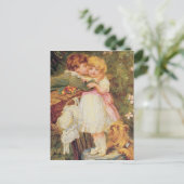 ガーデン・ウォールの上 ポストカード (スタンド正面)