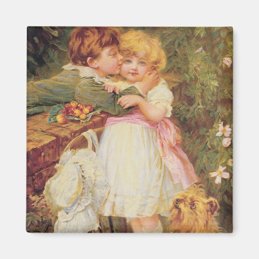 ガーデン・ウォールの上 マグネット (正面)