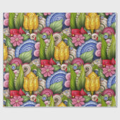 ガーデン オブ カラー ラッピングペーパー (フラット)