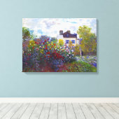 ガーデン・オブ・モネ・アットアルジェンティウイルクロード・モネ キャンバスプリント (インサイチュ (ウッドフロア))