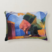 ガーデン・オン・トゥン湖バイマ威厳があるーク、ヴィンテージ・アート アクセントクッション (正面)