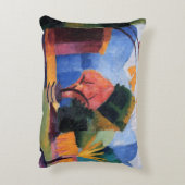 ガーデン・オン・トゥン湖バイマ威厳があるーク、ヴィンテージ・アート アクセントクッション (裏面(縦))