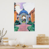 ガーデン、シティパーク、ニューオーリンズ ポスター (キッチン)