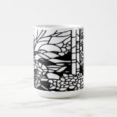 ガーデン ステンドグラス コーヒーマグカップ (中央)