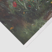 ガーデン・デコパージュにガチョウを持つダシュント 薄葉紙 (詳細)